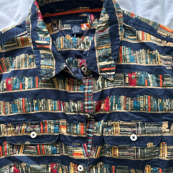 Tommy Hilfiger rare book print dress s - Picture 8 of 12